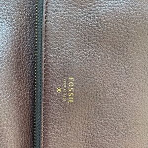 Fossil Leather Crossbody/Messenger bag